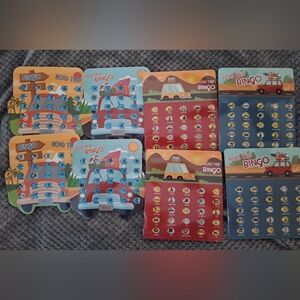 Family BINGO Road Trip Set Of 12 Cards